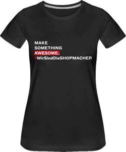 Female T-shirt "Awesome"